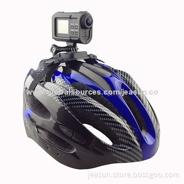 RF Bidirectional Remote Control 1080P Waterproof Bicycle Helmet Camera